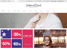 Tablet Screenshot of juliendorcel.com